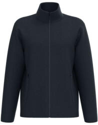 iDeal Basic IB900 unisex polár pulóver, elején végig cipzáras, Ideal Navy-S (ib900inv-s)