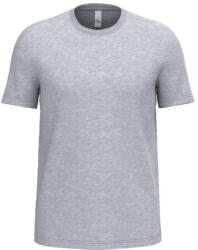 iDeal Basic IB316 Unisex Ideal 170 rövid ujjú, körkötött pamut póló, Ideal Oxford Grey-XL (ib316iog-xl)