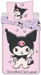 Jerry Fabrics Hello Kitty Kuromi Be Yourself ágyneműhuzat 140×200cm, 70×90 cm (JFK041390)