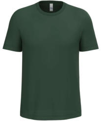 iDeal Basic IB320 Ideal 190 rövid ujjú, körkötött férfi pamut póló, Ideal Forest Green-3XL (ib320ifg-3xl)