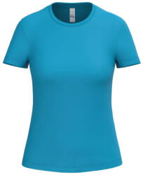 iDeal Basic IB311 Ideal 150 egyenes szabású Női pamut póló, Ideal Atoll Blue-XL (ib311iab-xl)