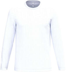 iDeal Basic IB313 Unisex Ideal 150 hosszú ujjú pamut póló, Ideal White-S (ib313iw-s)