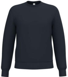 iDeal Basic IB400 kereknyakú unisex körkötött pulóver, Ideal Navy-M (ib400inv-m)