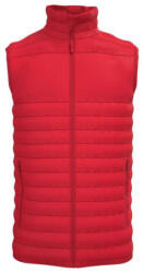 iDeal Basic IB6172 bélelt, steppelt férfi mellény, Ideal Red-2XL (ib6172ir-2xl)