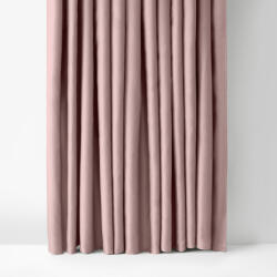 Goldea draperie blackout cu luciu satinat - roz pudră 270x220 cm