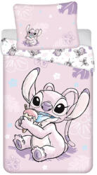  Disney Lilo és Stitch, A csillagkutya Ice Cream ágyneműhuzat 140×200cm, 70×90 cm (JFK041697) - oliviashop