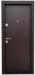 NOVO DOORS Usa metalica de apartament cu izolatie si vizor Novo Doors First Class NDS31, Deschidere Stanga Dreapta, Dimensiune 200X88 cm, Tabla 1.2 mm, Kit complet, Wenge (NDS31) - novodoors