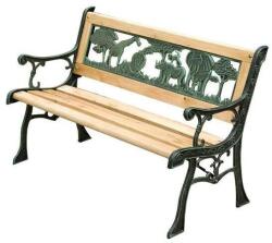 Strend Pro Banca de gradina, pentru copii, lemn, structura metal, 82x39x50 cm, Jumanji (802356) - edanco