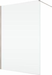 RONAL Paravan dus sticla walk-in 90x200 cm, bronz periat, sticla 8 mm, Ronal Easy (D400902807)