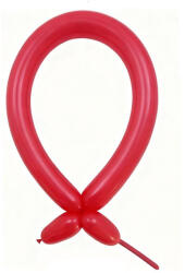 Flippy Baloane de Modelaj, Flippy, Set 50 bucati, Model Standard, din Latex, 30 x 1.5 cm, 1.8 g per unitate, pana la 150 cm, Rosu (TEO-162092)