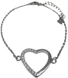Flippy Bratara Argint 925 Inima cu Pietre pe Jumatate (teo-116641)