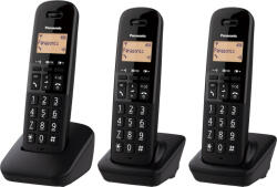 Panasonic KX-TGB613JTB Telefon fără fir Trio Negru (KX-TGB613JTB)