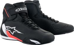 Alpinestars Ghete Alpinestars Sektor, culoare negru rosu alb, marime 7 39 (34053044PE) - simoto