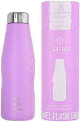 Estia Home Art Travel Flask Save the Aegean Sticlă Termos Reciclabilă Oțel Inoxidabil Fără BPA 500ml Violet Lavandă 01-7805 (01-7805)