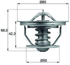 MAHLE Termostat, lichid racire MAHLE TX 57 71 (TX 57 71)