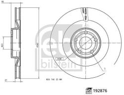Febi Bilstein Disc frana FEBI BILSTEIN 192876 (192876)
