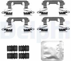 DELPHI Set accesorii, placute frana DELPHI LX0855 (LX0855)