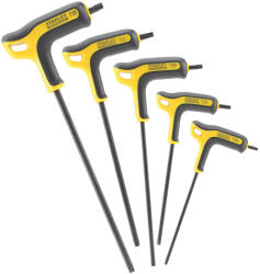 STANLEY Set 5 Chei Torx Stanley FMHT0-69048 cu Maner P: T10 15 20 25 30 Negru/Galben (4700FMHT069048) Cheie imbus