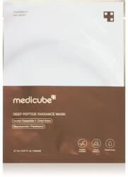 Medicube Deep Peptide Radiance Mask mască textilă hidratantă sporirea elasticității tenului 27 ml Masca de fata