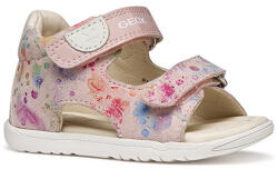 GEOX sandale modelate cu velcro pentru prima fetiță roz (14C072)