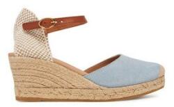 GENUINS Női espadrillák Genuins, G106384, Természetes Bőr, 41 EU, Kék (0000304791666_41)