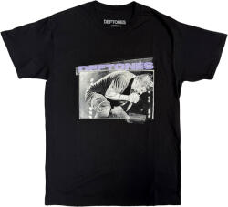 Deftones Chino Live Photo Тениска с къс ръкав Black XL (DEFTTS10MB04)