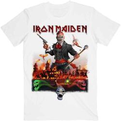 Iron Maiden Legacy of the Beast Live In Mexico City (Back Print) White XL Риза (IMTEE105MW04)
