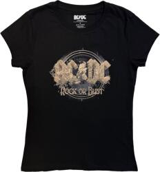 AC/DC Rock or Bust Black S Дамски Риза (<![CDATA[ACDCTS34LB01]]>)