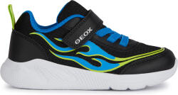 GEOX J SPRINTYE B. B Negru, Albastru deschis, Alb, Verde deschis 28 (J45GBB01454C0035)