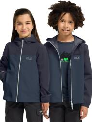 Jack Wolfskin esőkabát gyerek ADVENTURETRIBE 2L JKT K - sötétkék 176