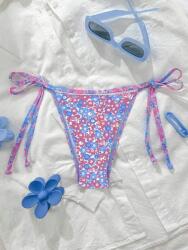Shein Többszínű Bikini Alsó Bugyi Virágmintás Shein Megkötővel 48