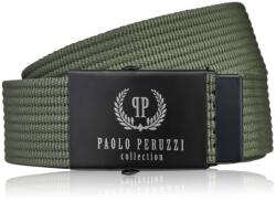 Paolo Peruzzi Férfi Öv 105 cm-es hevederrel sötétzöld PW-29-105 Paolo öv (PW-29)