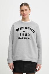 Max Mara pamut melegítőfelső GOMMOSO - szürke XL