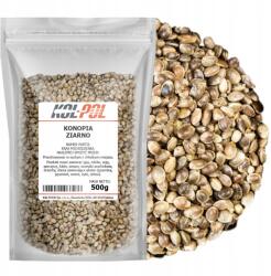 Kol-pol Kendermag 500g Hántolatlan kendermag természetes minőség Kol-Pol (Nasiona konopi 500g Kol-Pol)