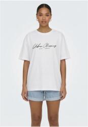 Urban Classics Ladies Urban Classics Script Logo Loose Tee white