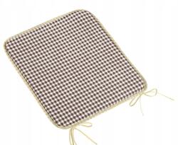 BellaTEX Ülőpárna Berta sima Csontbarna 40x40 cm sima (Bellatex)