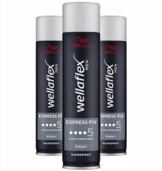 Wella Wellaflex Men Express Fix Hajlakk Férfiaknak Ultra-Strong 750ml (5905965706330)