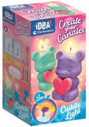 Clementoni Idea! Set creativ pentru realizarea lumânărilor - Ursuleț - Clementoni (18350)