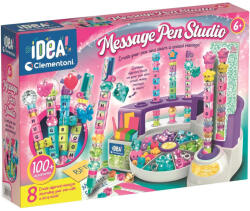 Clementoni Idea! Studio - Fabrică de pixuri pentru a scrie mesaje, set creativ de joacă - Clementoni (18211C)