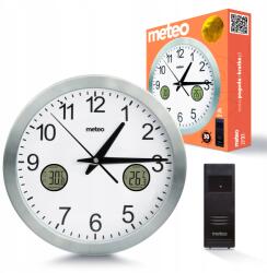 Meteo ZP31 30 cm LCD falióra vezeték nélküli tem kvarc érzékelővel Meteo (ZP31)
