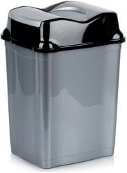 Orion Coș de gunoi din plastic 28 l cu capac basculant, gri Cos de gunoi