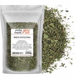 Kol-Pol Borsmenta 1kg Szárított természetes mentalevél gyógynövény tea Kol-Pol (Mięta pieprzowa 1kg Kol-Pol)