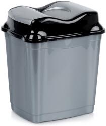 Orion Coș de gunoi din plastic cu capac basculant 16 l, gri Cos de gunoi