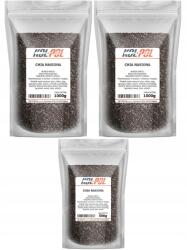 Kol-pol Chia Mag 2, 5kg Spanyol zsálya mag természetes minőség Kol-Pol (Nasiona chia 2,5kg Kol-Pol)