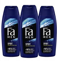 Fa Men Tusfürdő Active Sport 2in1 formula férfiaknak 400ml x3