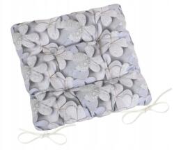 BellaTEX Dita steppelt ülőfelület 40x40 cm szürke virágmintás (Bellatex)