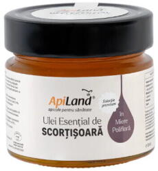 APILAND Miere Poliflora cu Ulei Esential de Scortisoara 250g