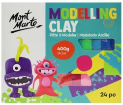  Plastilină Modeling Clay Mont Marte 24 buc/set