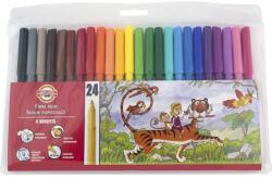 KOH-I-NOOR Флумастери koh-i-noor 24 цв