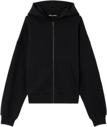 Palm Angels Jachetă Back Curved Logo PMBE02AS26FLE004 1003-black off white (PMBE02AS26FLE004 1003)